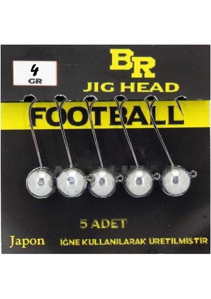 Br Jig Head - Football 4gr