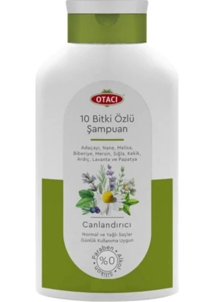 10 Bitki Özlü Canlandıcı Şampuan 300 ml