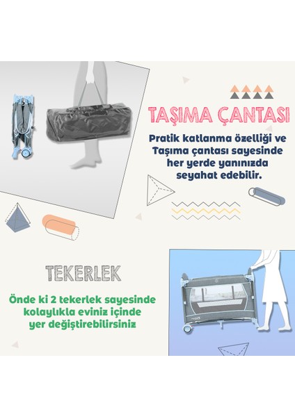 Lorelli Up And Down 60X120 Bebek Anne Yanı Oyun Parkı Yatak Beşik Yatak Hediye modelleri