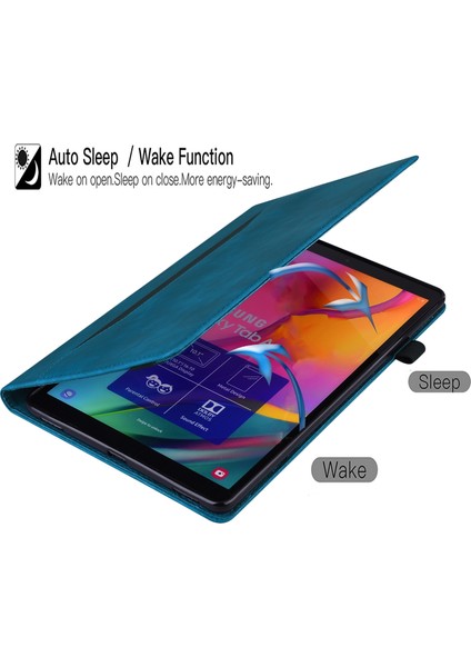 Samsung Galaxy Sekmesi Için A7 10.4 2020 SM-T500 / SM-T505 Case Blue (Yurt Dışından)