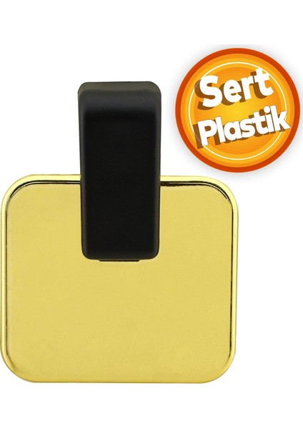 Bugatti Sarkaç Mobilya Konsol Dolap Çekmece Kulpu Kulbu Mat Siyah Gold Plastik Kulp