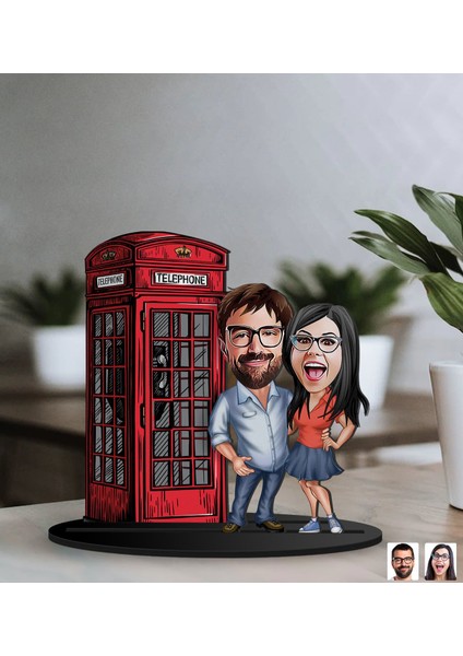 Kişiye Özel Sevgililer Karikatürlü 3D Ahşap Biblo, Sevgili Biblo, Ahşap Biblo, Sevgiliye Hediye, Sevgililer Günü Hediyesi-8 fiyatları