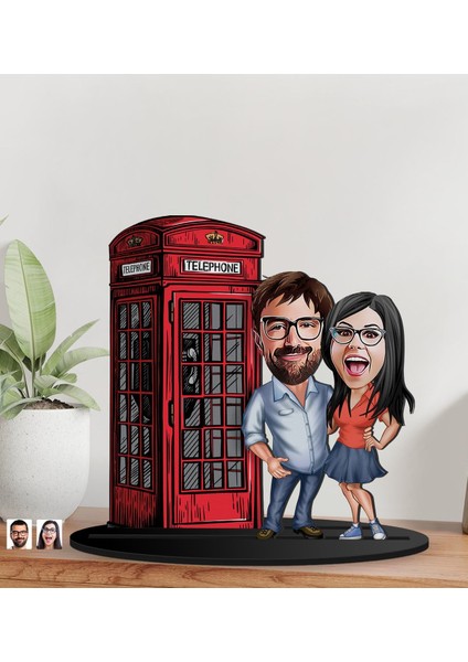 Kişiye Özel Sevgililer Karikatürlü 3D Ahşap Biblo, Sevgili Biblo, Ahşap Biblo, Sevgiliye Hediye, Sevgililer Günü Hediyesi-8 modelleri