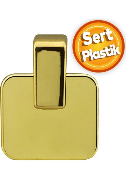 Bugatti Sarkaç Mobilya Konsol Dolap Çekmece Kulpu Kulbu Gold Plastik Kulp