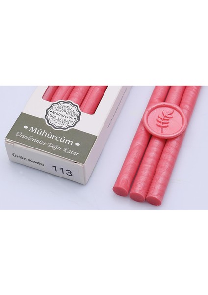 Mühür Mumu Çubuk 11MMX120MM 10LU Paket MODEL:113 Guava