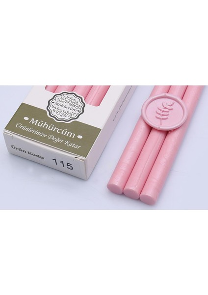 Mühür Mumu Çubuk 11MMX120MM 10 Lu Paket Model: 115 Pamuk Şeker