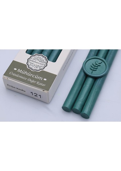 Mühür Mumu Çubuk 11MMX120MM 10 Lu Paket Model: 121 Juniperus Yeşil
