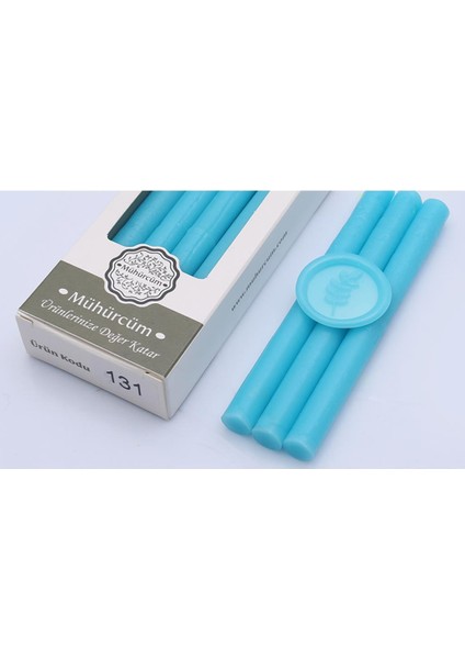 Mühür Mumu Çubuk 11MMX120MM 10 Lu Paket Model: 131 Camgöbeği Saydam