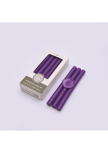 Mühür Mumu Çubuk 11MMX120MM 10 Lu Paket Model: 133 Lavanta Sedef modelleri