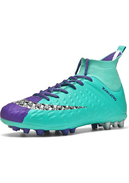 Erkekler Futbol Ayakkabıları Fg Ayak Bileği Krampon Erkek Açık Bağcıklı Yüksek Üst Eğitim Maç Sneaker (Yurt Dışından) indirimleri
