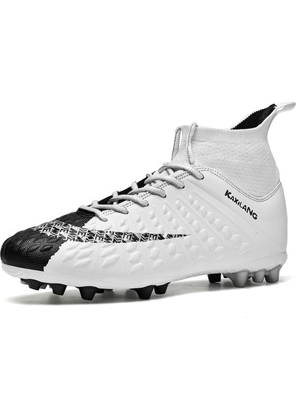 Erkekler Futbol Ayakkabıları Fg Ayak Bileği Krampon Erkek Açık Bağcıklı Yüksek Üst Eğitim Maç Sneaker (Yurt Dışından) indirimleri