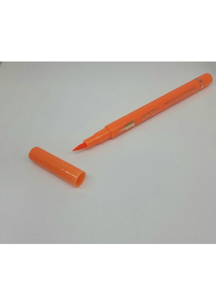Renkli Eyeliner Kalın Uç Turuncu