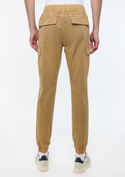 Erkek Bej Kargo Pantolon 000125-80713