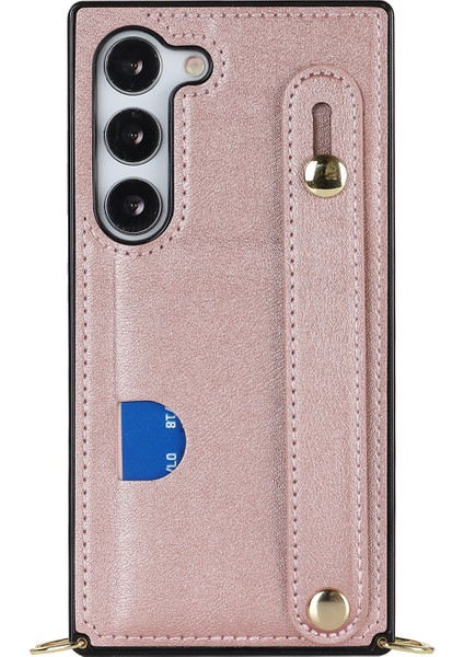 Zsunsky Galaxy S23 5g Için Bileklik Tutucu Telefon Kılıfı - Pembe (Yurt Dışından)