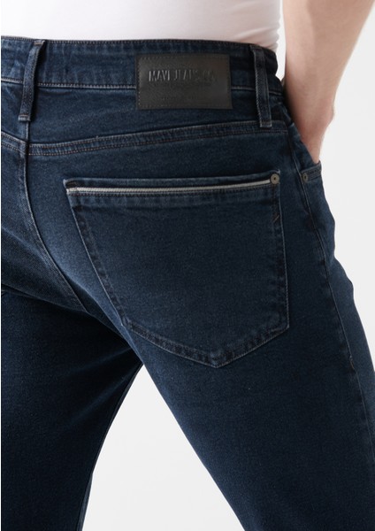 Erkek TOKK Serisi Leo Mavi Black 90 s Vintage Jean Pantolon 0076231957