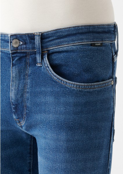 Erkek Leo Mavi 90S Tokk Jean Pantolon 0076233453