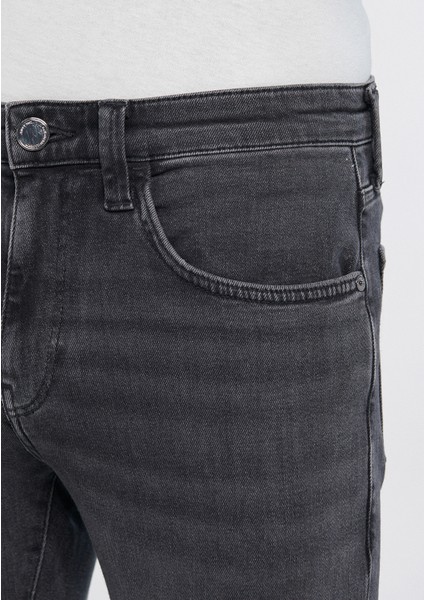 Erkek ROB Urban Comfort Gri Jean Pantolon 001030-33896