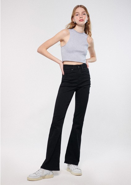Kadın Broadway Mavi Move Siyah Jean Pantolon 101489-35495