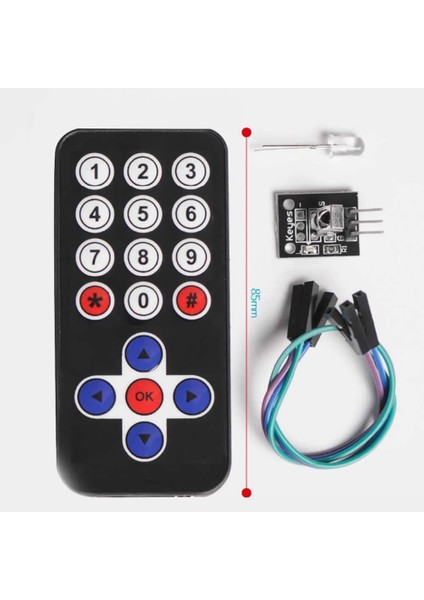 IR Alıcı Verici Kumanda Seti Kızıl Ötesi Kablosuz Uzaktan Alıcı Verici Ky-022 Receiver TV Uydu Klima