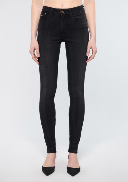 Kadın Alissa Duman Gri Gold Premium Jean Pantolon 1067882217 modelleri