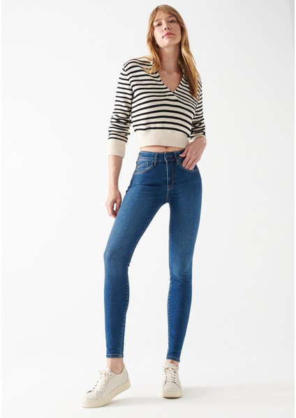 Kadın A.C.A.İ.P Indigo Jean Pantolon 101065-32534