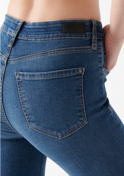 Kadın A.C.A.İ.P Indigo Jean Pantolon 101065-32534