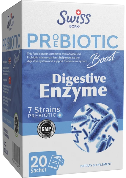 Bork Dıgestıve Enzyme Boost 20 Şase