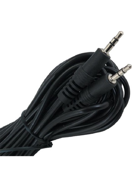 5 Metre 5m Metre Aux Ses Kablosu Stereo Erkek Erkek 3.5 mm Steryo Kablo Tv Kartları Araç Teypleri Samsung Iphone Için Iphone Samsung Sony Lg Xiaomi Uyumlu 3.5mm Aux Ses Kablosu