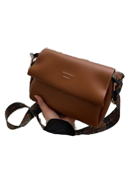 Retro Doku Omuz Çantası (Yurt Dışından)