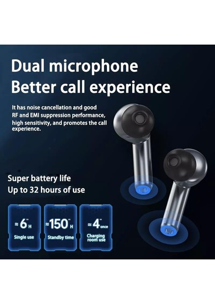 XG01 Kablosuz Bluetooth Kulakiçi Kulaklık - Beyaz fiyatları