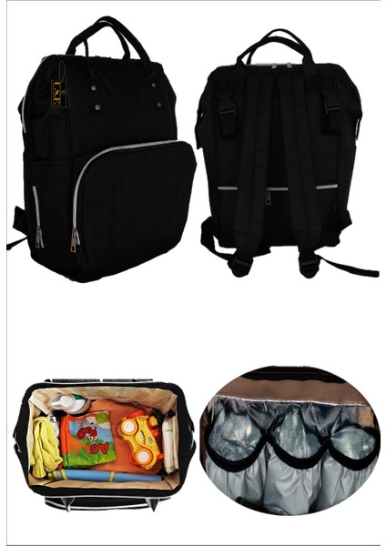 Portbebe Ana Kucağı + Bebek Taşıma Kanguru + Bebek Bakım Çantası 3 Lü Set