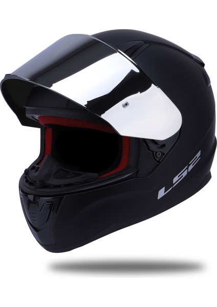 Rapıd Mat Siyah Kask