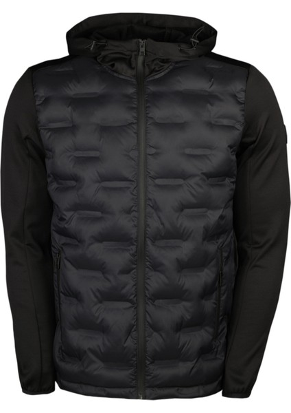 Jack & Jones Jcohunt Hybrid Jacket Smu Erkek Günlük Ceket 12238327-BLACK Siyah