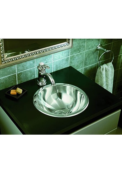 Fairfax Tek Delikli, Sifon Kumandalı Lavabo Bataryası, Parlak Krom 12182-CP