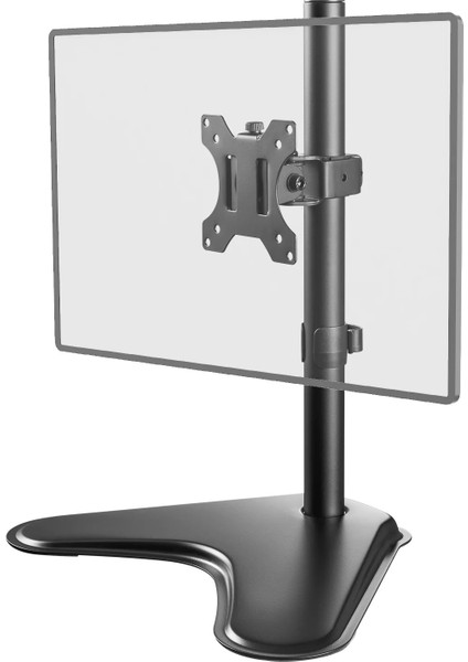 EF71 Steel Design 2-8 kg Tek Kol Asansörlü 13"-32" Desktop Monitör Standı