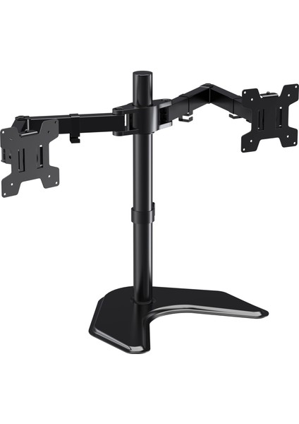 EF42 Steel Design 2-8 kg Çift Kol Asansörlü 13"-27" Desktop Monitör Standı