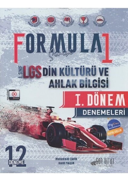 8. Sınıf Lgs Din Kültürü ve Ahlak Bilgisi Formula Serisi 1. Dönem 12 Denemeleri