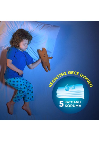 Huggıes Drynıtes Gece Kulodu Erkek 8-15 Yas 27-57 kg 9'lu modelleri