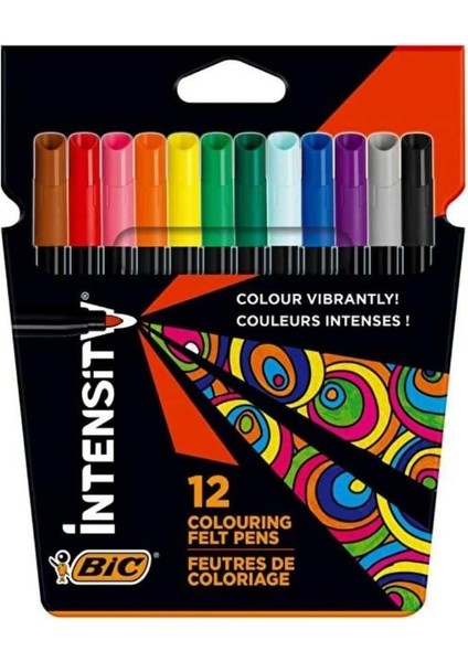 Intensity Keçeli Boya Kalemi 12'li