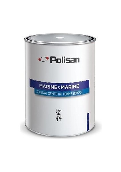 Marine Sentetik Tekne Boyası Beyaz 2.5lt