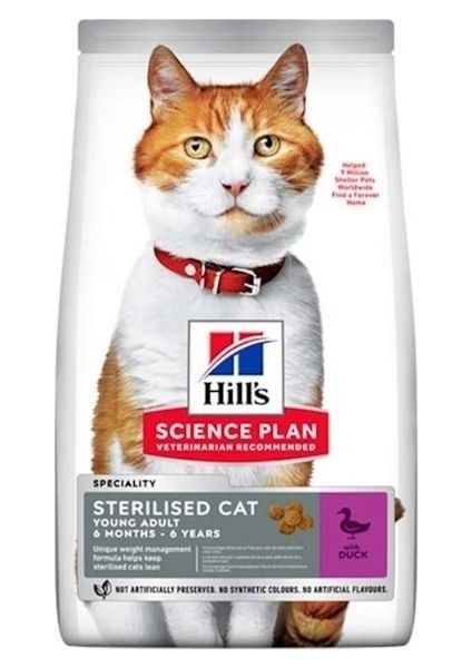 Sterilised Plan Ördekli Kısırlaştırılmış Yetişkin Kedi Maması 1500 G