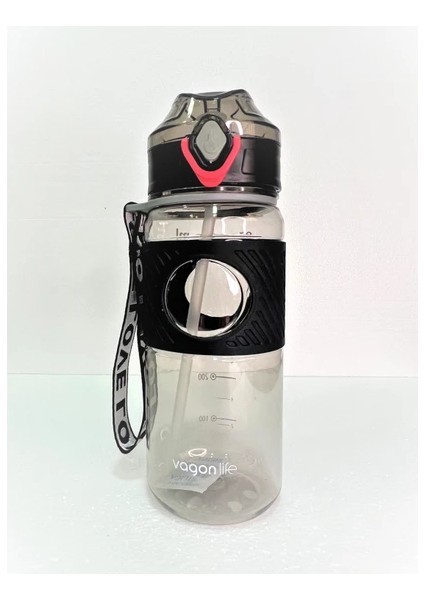 VGN2236 600 ml Pipetli Matara Karışık Renk