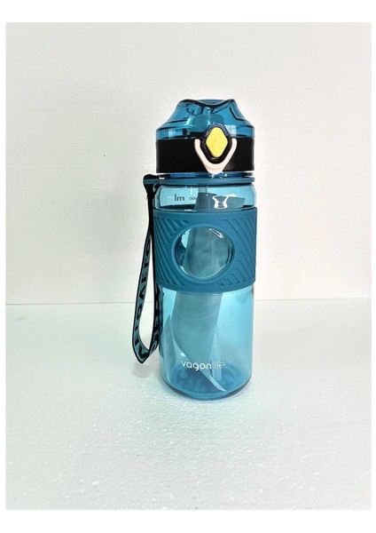 VGN2236 600 ml Pipetli Matara Karışık Renk