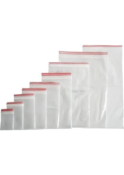 Tropic 10 Paket Kilitli Naylon Torba 15X18 Kilitli Poşet (600LÜ)