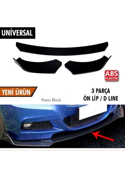 Tofaş Murat 131 1981-1995 Düz Yan Marşpiyel Eki ve 3 Parça Brabus Ön Ek Piano Black Set