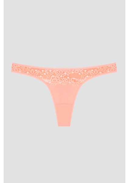 Joyful Spring Dantel Detaylı 3lü Tanga Külot fırsatları