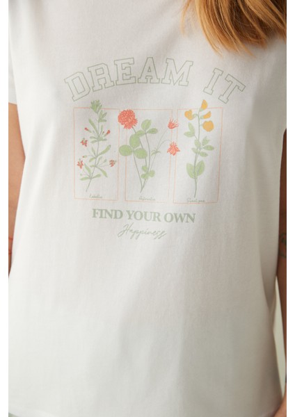 Dream It Tişört Kapri Pijama Takımı fırsatları