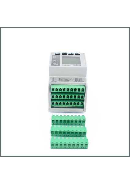 F Tipi, A Tipi Kaçak Akım Rölesi 6 Kanal 80-260Vac/dc 30mA-30A. 3Modül indirimleri