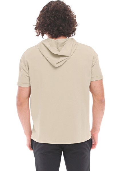 Kısa Kollu Sweatshirt Oculus Gri