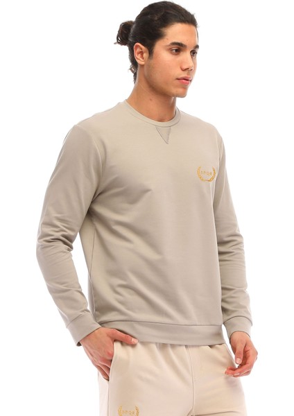 Spqr Sweatshirt Saturn Gri fiyatları